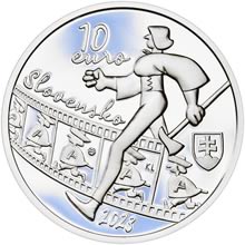 Náhled Averzní strany - 2023 - 10 € Viktor Kubal - 100. výročie narodenia Ag Proof